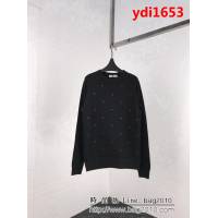 VALENTINO華倫天奴 18秋冬新款 全身鏤空柳丁孔眼衛衣 純棉男款衛衣 ydi1653