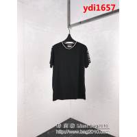 BURBERRY巴寶莉 19早春新款 螺紋領口 字母印花 雙股絲光棉 男款短袖 ydi1657