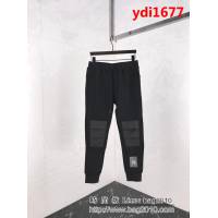 Y-3山本耀司 18fw新款 背後刺繡貼布logo 純棉絨男款衛褲 ydi1677