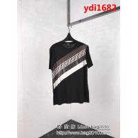 FENDI芬迪 19早春新款 斜杠F字母 絲光棉短袖 男女同款 ydi1682