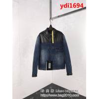 MONCLER蒙口 全球限量 藤原浩系列 牛仔拼接羽絨服夾克外套 情侶款 ydi1694