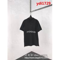 Gvc紀梵希 19ss春夏新款Polo衫 絲光棉短袖 立體字母刺繡 簡約百搭風格 男女同款 ydi1729