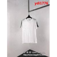 GVC紀梵希 19ss早春新款 雙股絲光棉 男款短袖 簡約百搭款 ydi1776
