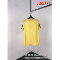 GVC紀梵希 19ss早春新款 雙股絲光棉 男款短袖 簡約百搭款 ydi1777