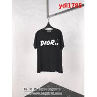 DIOR迪奧 19ss早春新款 官網秀款 小蜜蜂字母印花 男款短袖 ydi1785