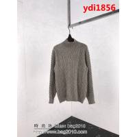 BURBERRY巴寶莉 2018秋冬最新 立體絞花 復古風 男款高領灰色毛衣 ydi1856