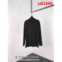 PRADA普拉達 經典款 半高領 澳絨 秋冬百搭 男款打底衫 ydi1860