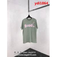 DIOR迪奧 19ss 國外官網限量款 植絨毛巾布Dior字母 發泡印花小蜜蜂 短袖衣 男女同款 ydi1864