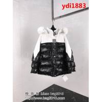 CHANEL香奈兒 新款 中古系列 亮色毛領 黑白撞色棉服 寬鬆版 男女同款 ydi1883