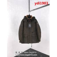 MONCLER蒙口 2018最頂級 中長款 男款羊羔毛領 超保暖防水 冬季羽絨服外套 ydi1903