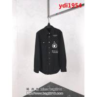 BALENCIAGA巴黎世家 18ss秋冬新款 滿印logo 鹿皮絨 男款夾克外套 ydi1954