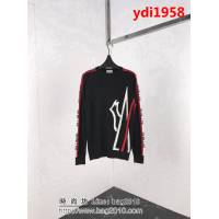MONCLER蒙口 18ss秋冬新款 雙側字母提花logo 貂絨衫 男款羊毛衫 ydi1958