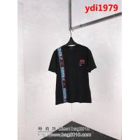 FENDI芬迪 19ss春夏新款 字母刺繡 純棉短袖 男女同款 ydi1979