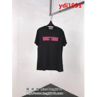 DIOR迪奧 19ss早春新款短袖 數碼直噴小蜜蜂圖案 採用絲光棉面料 ydi1991
