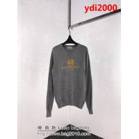 Balenciaga巴黎世家 18ss秋冬 官網同步 雙B刺繡字母針織毛衣 情侶款 ydi2000