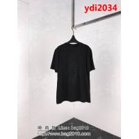 Gvc紀梵希 19ss早春新款短袖 菱形重工刺繡圖案 定制原版純棉面料 高版本男女同款 ydi2034