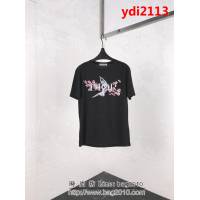 DIOR迪奧 x Kaws19早春聯名款 小金人梅花短袖T-shirt 絲光棉面料 數碼印花工藝 雜誌最新款 ydi2113
