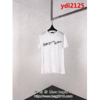 VERSACE範思哲 19ss早春新款短袖 簡約字母印花logo 官網同步 男女同款 ydi2125