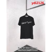 VERSACE範思哲 19ss早春新款短袖 簡約字母印花logo 官網同步 男女同款 ydi2126