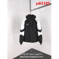 Amani阿瑪尼 高端系列 戶外功能性 男款黑色羽絨服 ydi2185