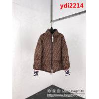 FENDI芬迪 18專櫃同步秋冬新款 全方位FF圖案 立體羽絨棉服 情侶款 ydi2214