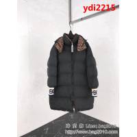 FENDI芬迪 18專櫃同步秋冬新款 全方位FF圖案 長款羽絨棉服 情侶款 ydi2215