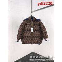 FENDI芬迪 18專櫃同步 秋冬新款 全方位FF圖案 兩面穿 羽絨棉服 情侶款 ydi2220