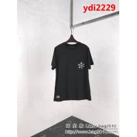 Chrome hearts 克羅心19ss 經典梵文字母印花T恤 定制原版純棉面料 高版本情侶款 ydi2229