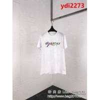 Gvc紀梵希 19ss早春新款 彩色字母刺繡短袖 精密刺繡工藝 定制面料 黑白雙色 男女同款 ydi2273