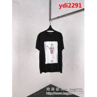 FENDI芬迪 19ss新款短袖 撲克牌老佛爺印花主題 黑色兩色 男女同款 ydi2291