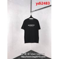 BURBERRY巴寶莉 19早春新款 字母熊圖案 數碼直噴工藝 黑色短袖 男女同款 ydi2483