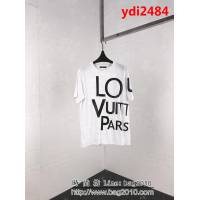 LV路易威登 19春季新款短袖 字母印花圖案 定制棉面料 高版本男女同款 ydi2484