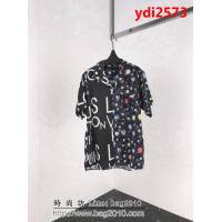 LV路易威登 19ss Galaxy星空系列 銀河行星圖案 活性印花工藝 無膠感 原版真絲混紡面料 高版本男女同款 ydi2573