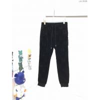 Dior男裝 迪奧秋冬新款暗紋提花絲絨休閒褲  ydi3039