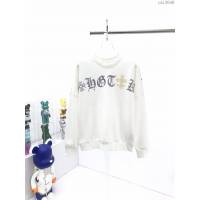 Chrome Hearts男裝 克羅心秋冬新款火焰燙鑽翅膀衛衣  ydi3049