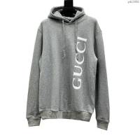 Gucci男裝 古奇側面字母Logo印花長袖連帽衛衣 男女同款  ydi3058