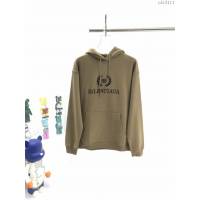 Balenciaga男裝 巴黎世家20年秋冬新款麥穗徽標印花連帽衛衣 男女同款  ydi3111
