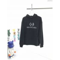 Balenciaga男裝 巴黎世家20年秋冬新款麥穗徽標印花連帽衛衣 男女同款  ydi3113