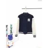 MlB男裝 燈芯絨羊羔毛棉服棒球服 夾棉加厚款  ydi3118