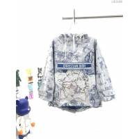 Dior男裝 迪奧秋冬新款刺繡航海環球系列衝鋒衣  ydi3120