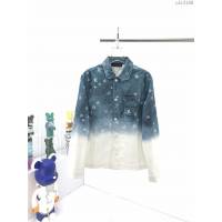 LV男裝 2020秋冬新款 LV星空漸變牛仔外套 寬鬆版型  ydi3189