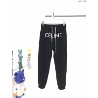 CELlNE男裝 塞琳秋冬新款寬鬆束腳運動加絨衛褲  ydi3199