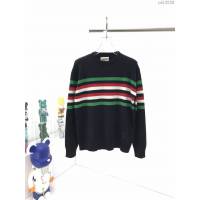 Gucci男裝 古奇2020最新爆款彩色條紋小G刺繡毛衣 男女同款  ydi3228