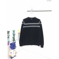 Dior男裝 迪奧秋冬新款衛衣 後背3D立體發泡字母 對位橫條 男女同款  ydi3267