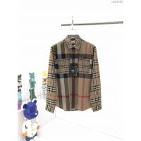 Burberry男裝 巴寶莉2020新款拼接剪裁長袖襯衫  ydi3281