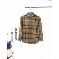 Burberry男裝 巴寶莉暗扣格紋襯衫 Burberry男士襯衫  ydi3287
