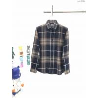 Burberry男裝 巴寶莉新款格紋棉質法蘭絨襯衫 Burberry男士格子襯衫  ydi3295