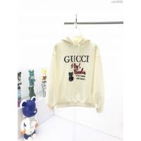 Gucci男裝 古奇2020最新爆款MadCookies系列 貓咪logo刺繡重工刺繡連帽衛衣  ydi3432