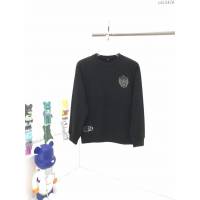 Chrome Hearts男裝 克羅心秋冬新款燙鑽梵文大寶劍圓領衛衣  ydi3476