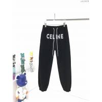 CELINE男裝 賽琳2020秋冬新款CEI簡單字母百搭純棉衛褲  ydi3479